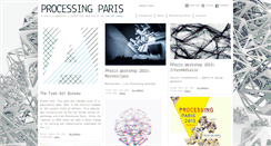 Desktop Screenshot of processingparis.org
